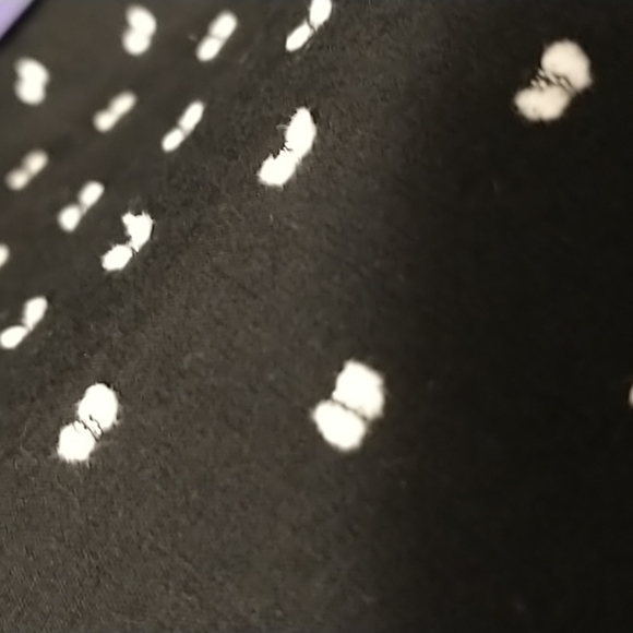 a.n.d eawy Collared Button Down Front Pocket Long Sleeve Textured S Top - Picture 12 of 13